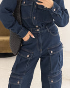 Calça Feminina Alcance ref. JEANS ESCURA - VintedoisK