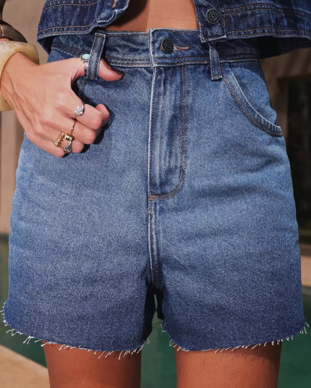 Feminino Alcance ref. SHORT JEANS - VintedoisK