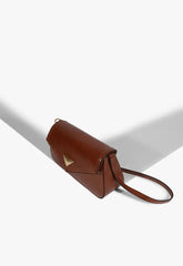 BOLSA TIRACOLO LIESE PEQUENA MARROM S 50010 0935 0002 SCHUTZ