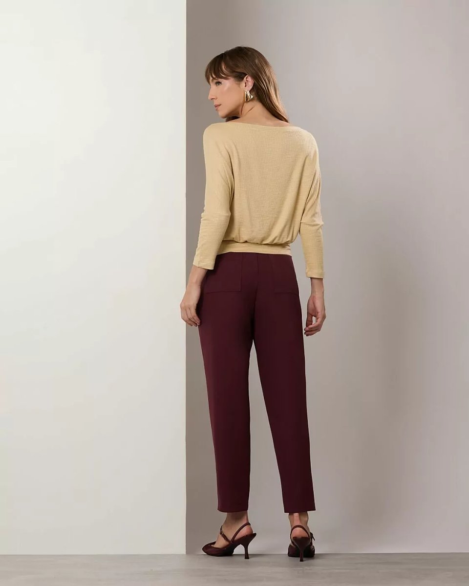 CALÇA ALFAIATARIA CAPRI C1373 COQUETA Imagem secundária do produto