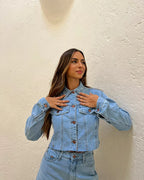 Jaqueta Feminino Alcance ref. JAQUETA JEANS - VintedoisK