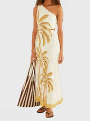 VESTIDO OMBRO SO PAISAGEM TROPICAL 352343 FARM RIO