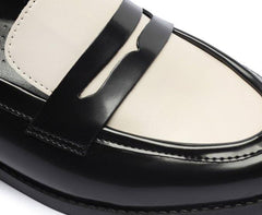 MOCASSIM PRETO E BRANCO NEW BOX BELLA C 30449 0015 0003 ANACAPRI - Vintedoisk