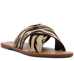 RASTEIRA TIRAS CRUZADAS COURO ANIMAL PRINT C 30014 0004 0269 ANACAPRI