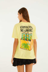 BLUSA T-SHIRT MEDIA CERVECITA 352968 FARM RIO