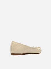 SAPATILHA OFF-WHITE MATELASSÊ BICO REDONDO A 03762 6723 0901 AREZZO