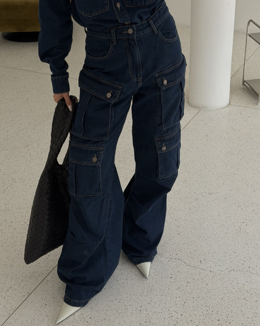 Calça Feminina Alcance ref. JEANS ESCURA - VintedoisK Imagem principal do produto