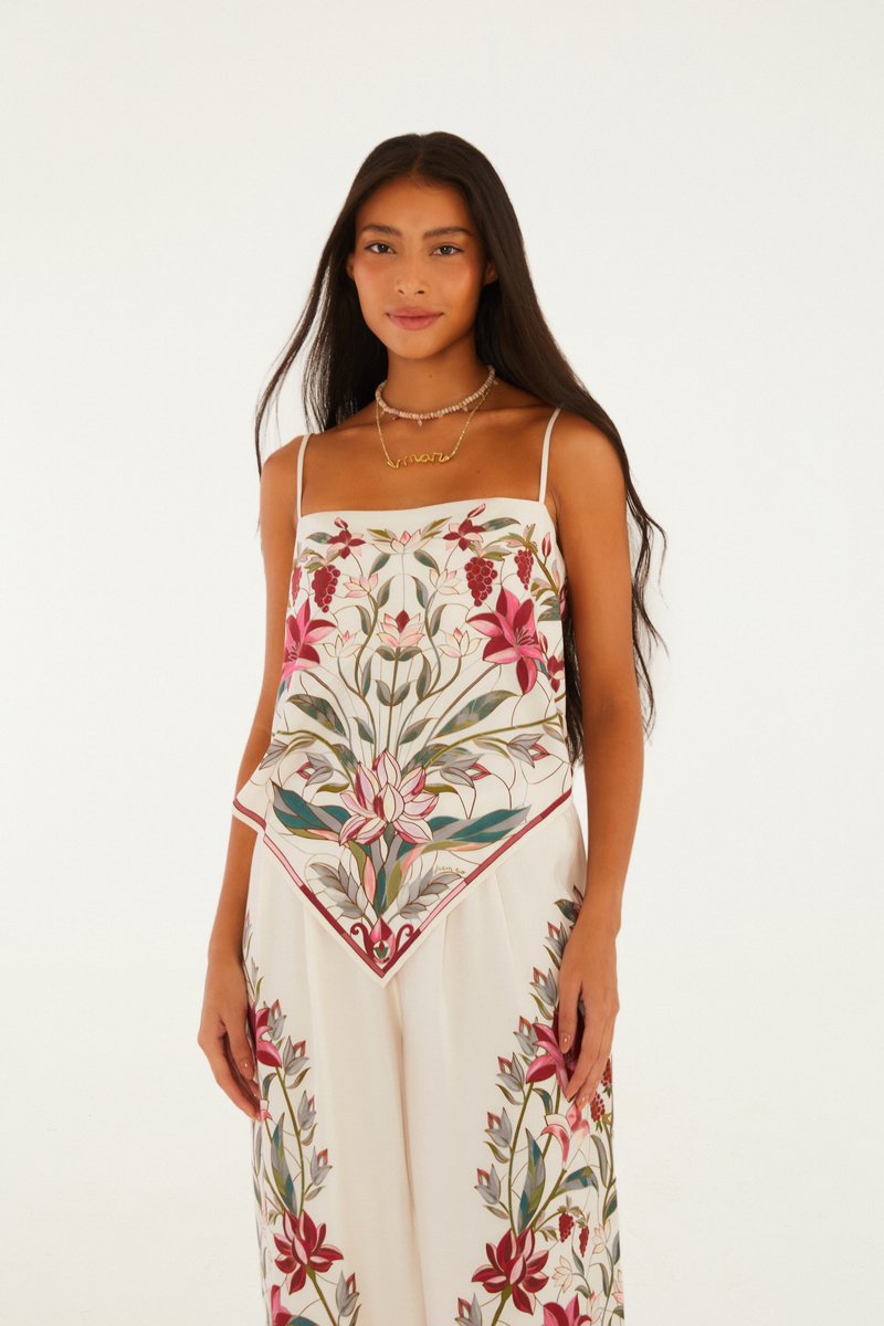 Blusa Feminina Farm ref. REGATA LENCO - VintedoisK