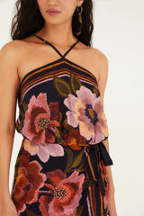 VESTIDO CURTO FLORAL CLEO 345546 FARM RIO