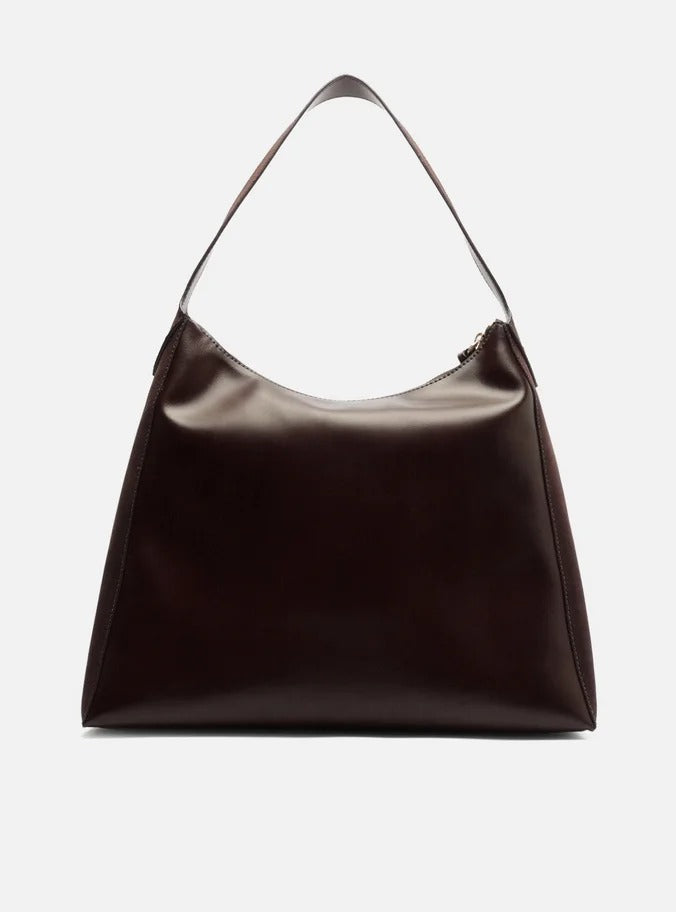 BOLSA HOBO MARROM ACAMURÇADA GRANDE REBITES A 50011 0961 0003 AREZZO