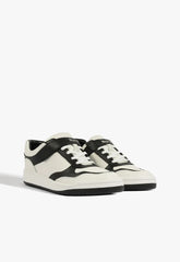 TÊNIS COURO BRANCO E PRETO VELCRO S 20672 0071 0002 SCHUTZ