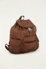 BOLSA FARM PIPOCA LISOS PUFFER MARROM TE 78328305B FARM