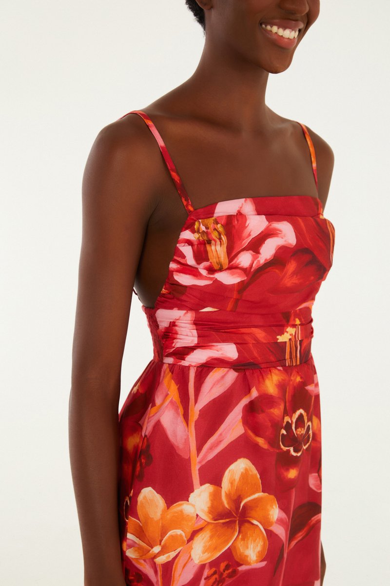 VESTIDO LONGO SONHO DE FLOR 370651 FARM Imagem secundária do produto