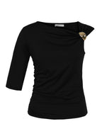 Blusa Assimétrica 414105 Skenn lateral direita
