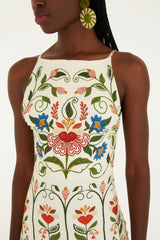 VESTIDO ALÇA JARDIM BELEZA 349096 FARM RIO