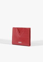 PORTA CARTÕES ELLIE COURO VERMELHO S 46058 0111 0061 SCHUTZ