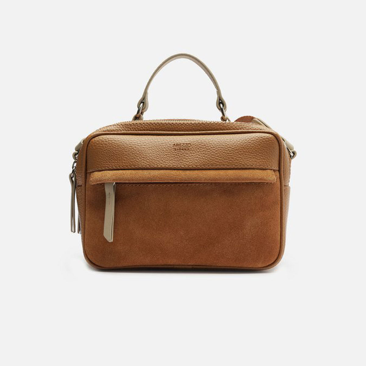 BOLSA TIRACOLO MARROM PRIONE MÉDIA A 50011 0235 0118 AREZZO