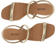 SANDÁLIA CLASSIC MINIMAL DOURADA C 30489 0065 0009 ANACAPRI