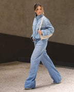 Calça Feminina Alcance ref. JEANS CLARA - VintedoisK