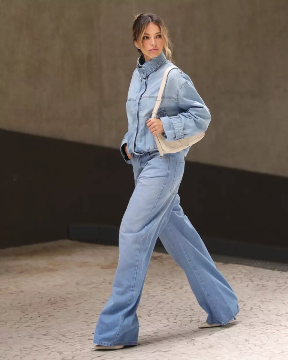 Calça Feminina Alcance ref. JEANS CLARA - VintedoisK