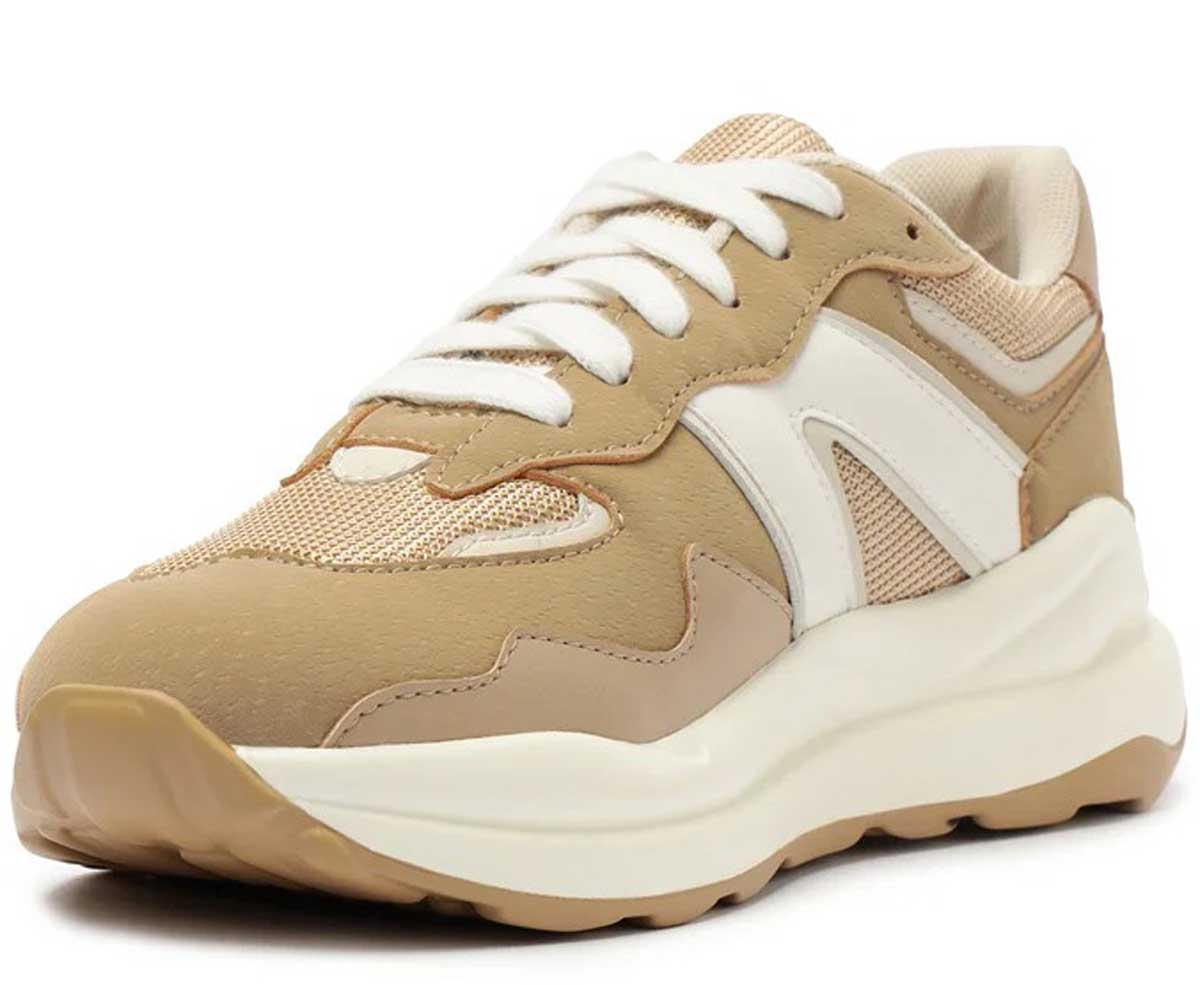 TÊNIS SPORTY MIA MARROM E BRANCO C 30675 0001 0004 ANACAPRI Imagem secundária do produto