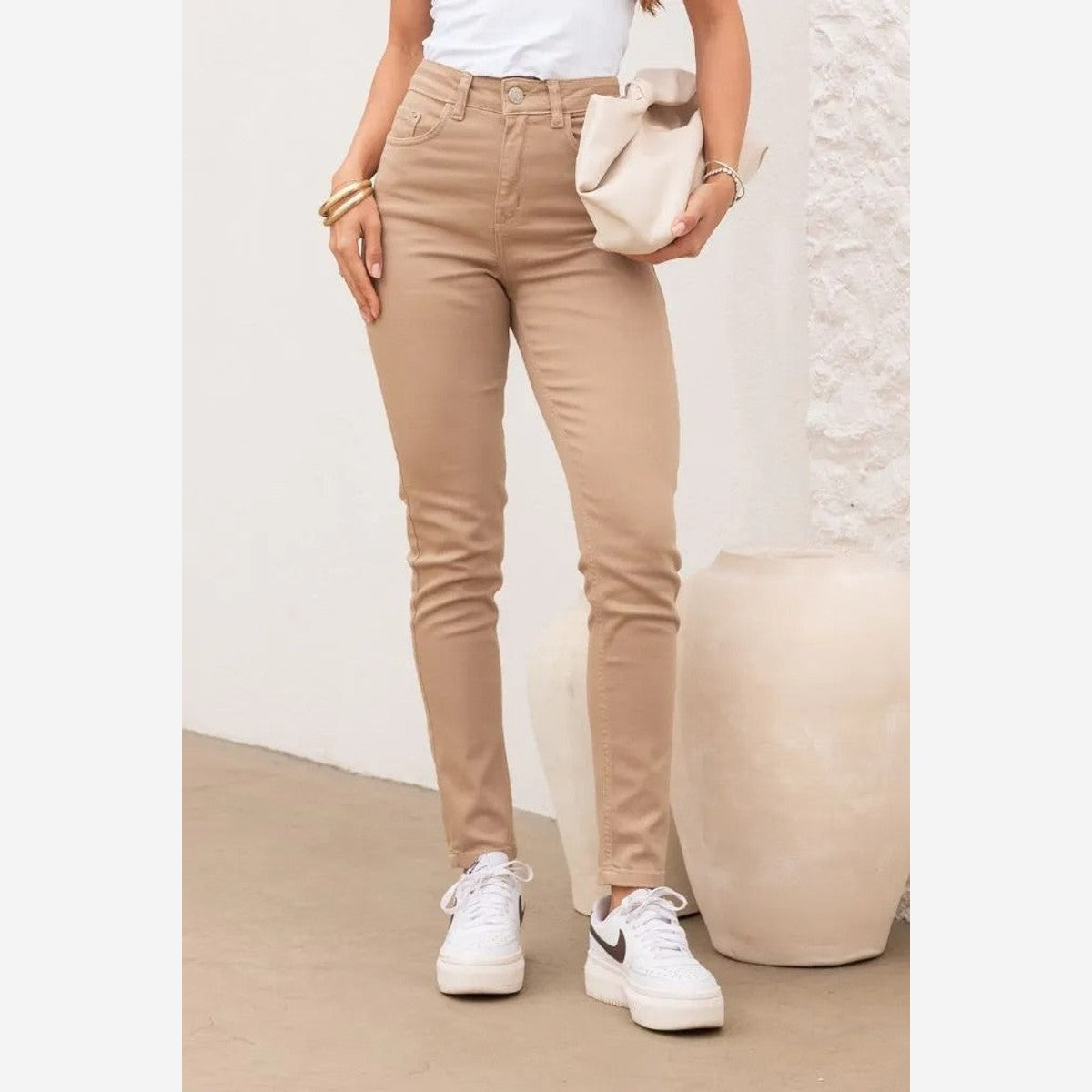 CALÇA SARJA SKINNY CINT INTER CAFEM00231C REVANCHE Imagem principal do produto