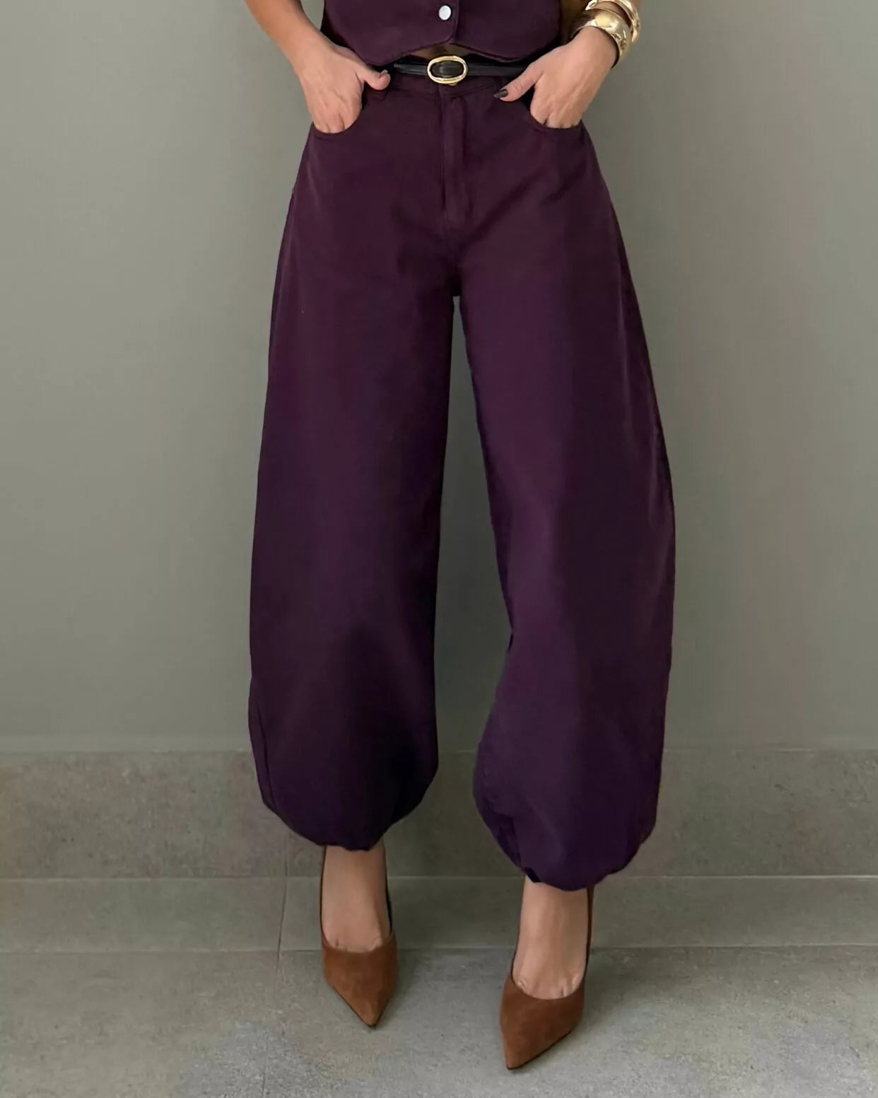 Calça Feminina Alcance ref. JEANS ALADIM - VintedoisK Imagem principal do produto