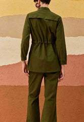 JAQUETA PARKA BOTÕES LISA 104222 CACAY