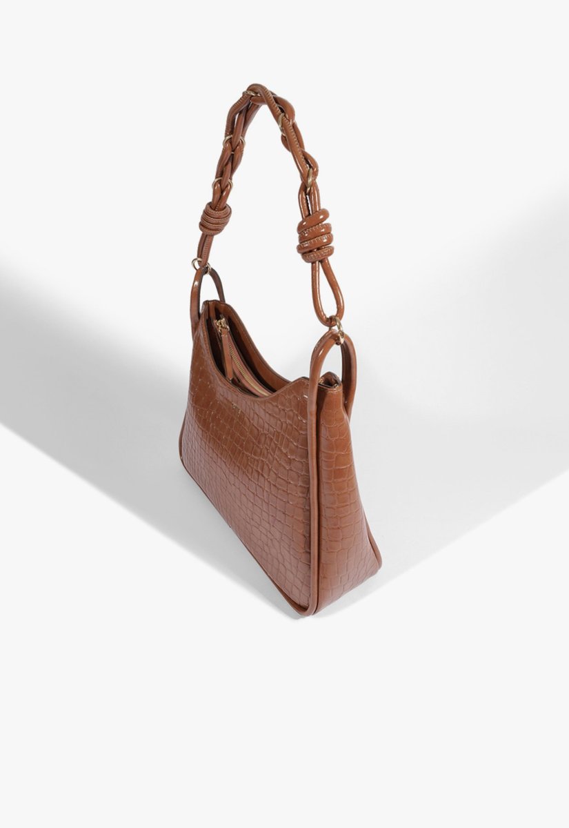 BOLSA TOTE GRANDE CROCO MARROM S 50015 1601 0002 SCHUTZ Imagem secundária do produto