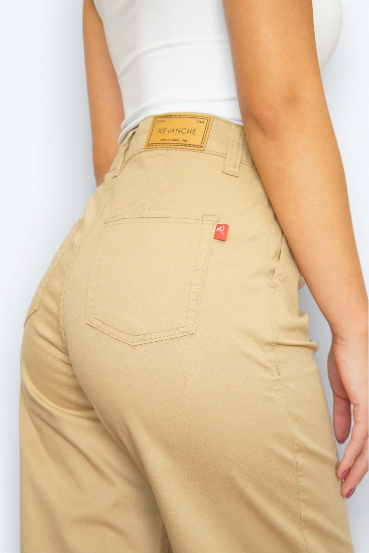 Calça Feminina REVANCHE ref. JEANS WIDE - VintedoisK