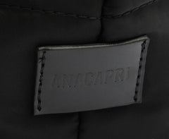 BOLSA SHOPPING GRANDE NYLON FLUFFY PRETA C 50001 0126 0005 ANACAPRI