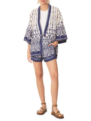 BLUSA KIMONO PEIXEI CORRENTEZA 350999 FARM RIO