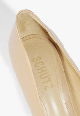 SCARPIN LENA LOW COURO BEGE S 21312 0001 0051 SCHUTZ