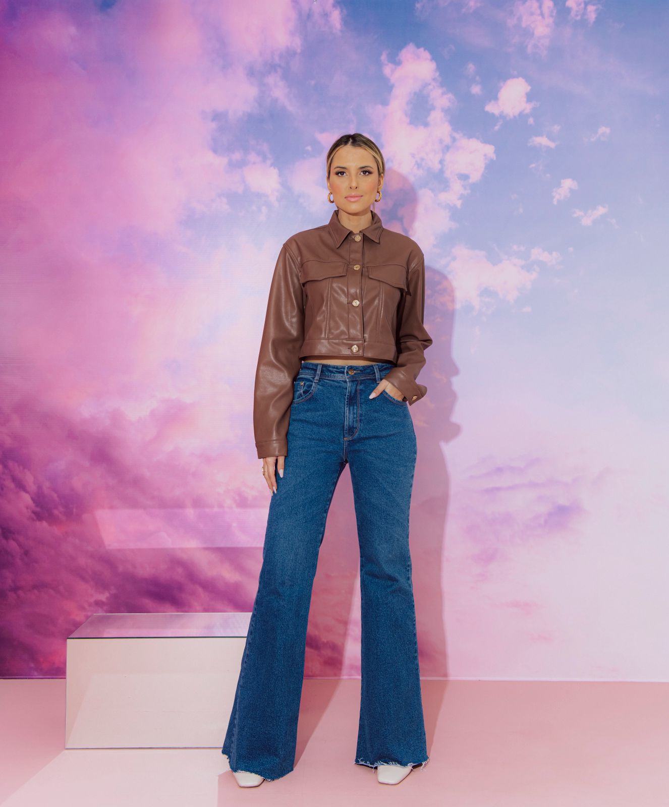 CALÇA JEANS FLARE CONFORT 4485 ALCANCE Imagem secundária do produto