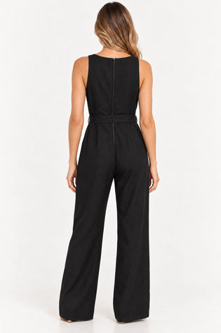 Preto | Macacão Sensorial Flame Amicia — costas