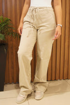 Calça Feminina REVANCHE ref. JEANS WIDE - VintedoisK