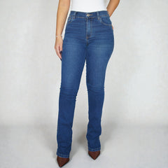 CALÇA JEANS FLARE BARRA NORMAL CAFEM00399 REVANCHE