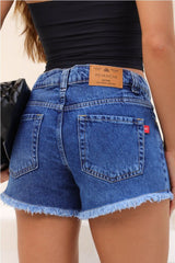 SHORTS JEANS BOYFRIEND BARRA SHFEM00098 REVANCHE