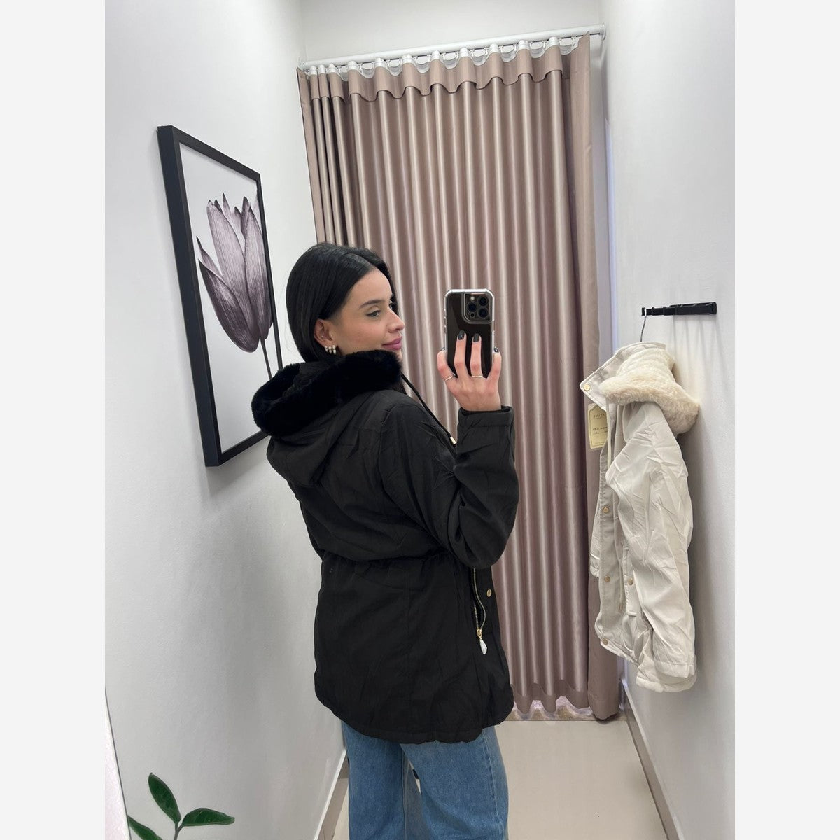 CASACO PARKA SARKA PELO AL2618 LB