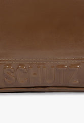 BOLSA TIRACOLO PEQUENA SIAN MARROM S 50015 0886 0002 SCHUTZ