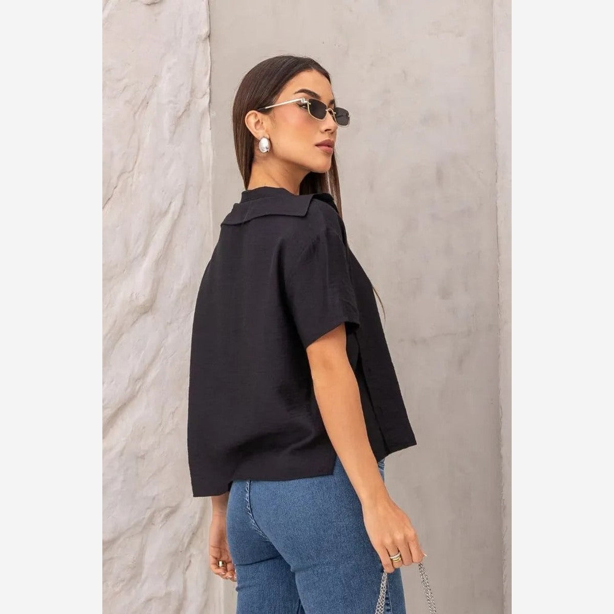 CAMISA CROPPED MC CMF00011 REVANCHE