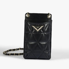 Porta Cartão Celular 944 Couro Preto S 50018 2870 0001 Schutz