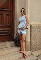 Blusa Feminina Alcance ref. BLUSA JEANS - VintedoisK
