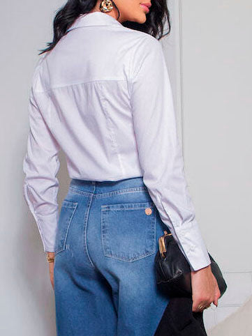 Camisa Feminina SKENN ref. CAMISA TRICOLINE - VintedoisK
