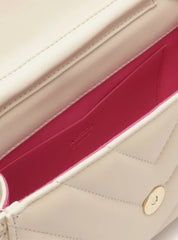 BOLSA TIRACOLO OFF PEQUENA MATELASSÊ CORRENTE A 57100 1798 0016 AREZZO