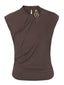 Look completo blusa detalhes begonia Skenn feminina
