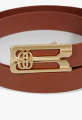 CINTO MÉDIO COURO BULL MARROM S 43001 0162 0003 SCHUTZ