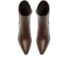 Bota Salto Bloco Chelsea Marrom Coffee C 30678 0002 0001 Anacapri
