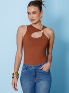 Blusa Amni Designer 404137 Skenn manga em detalhe