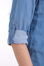Camisa Feminino Revanche ref. CAMISA JEANS - VintedoisK